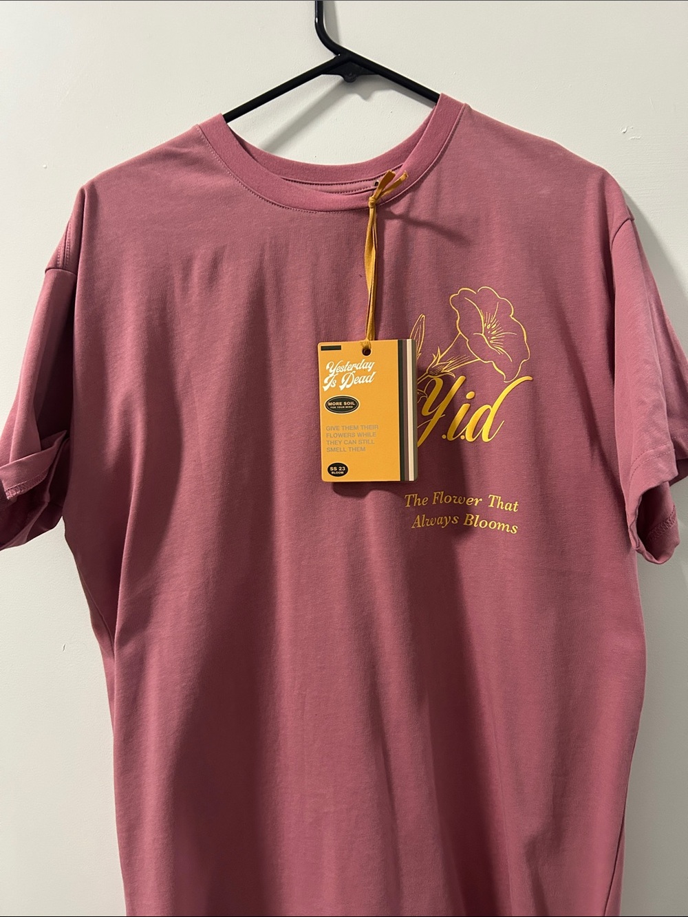 Men's Rose Graphic Short Sleeve Tee